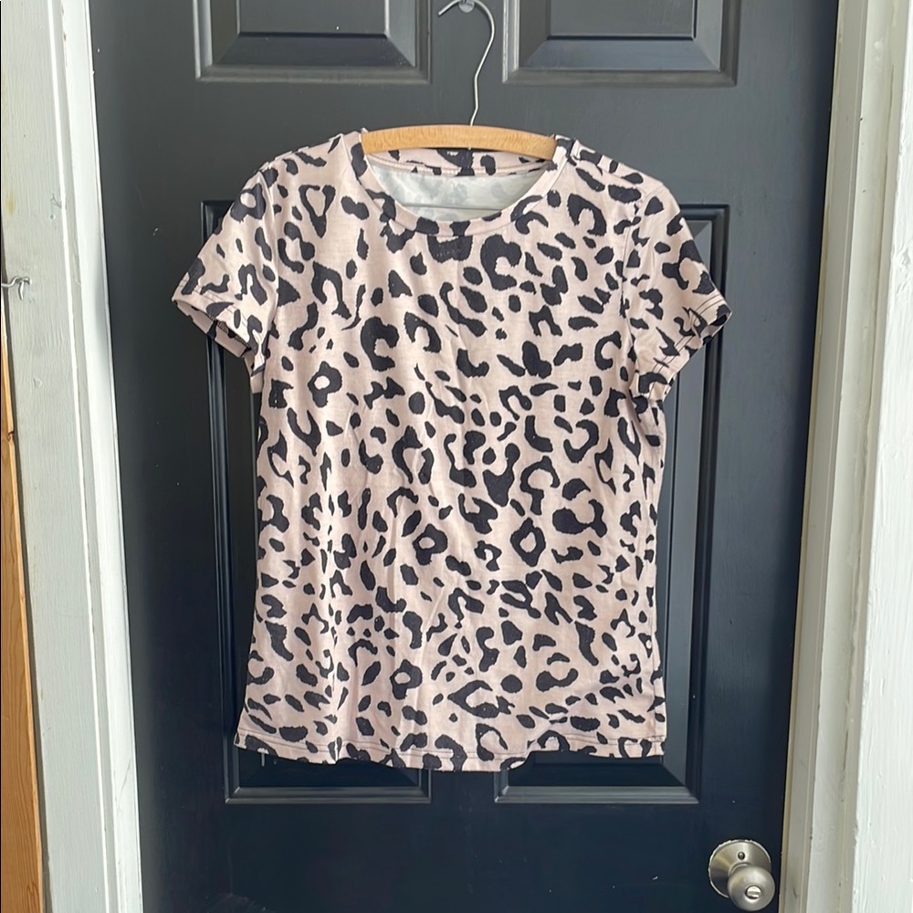 Leopard Print Women's Top